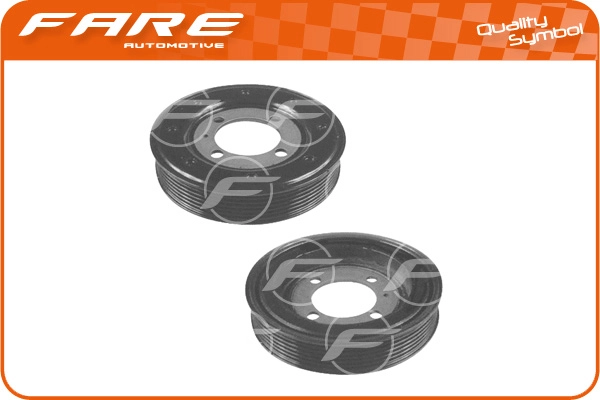Belt Pulley, crankshaft (2998)