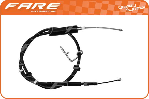 Cable Pull, parking brake (18427)