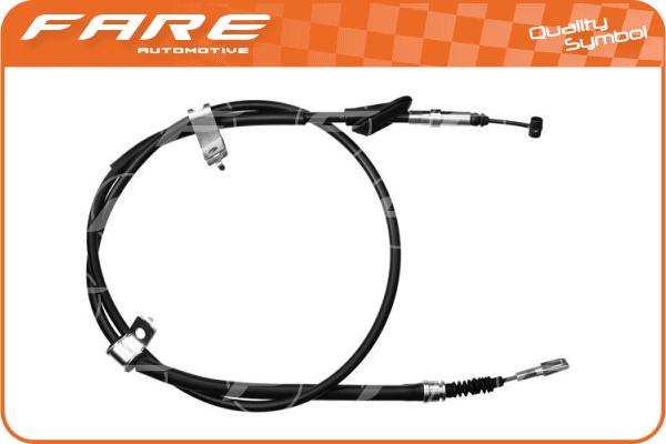 Cable Pull, parking brake (18317)