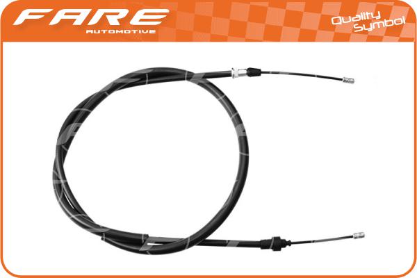 Cable Pull, parking brake (17607)