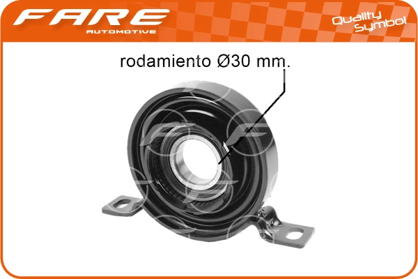 Suspension, propshaft (10560)