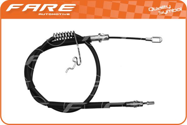Cable Pull, parking brake (18280)