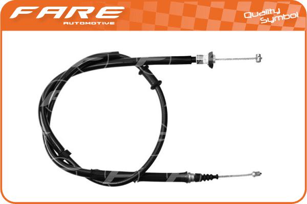 Cable Pull, parking brake (18091)