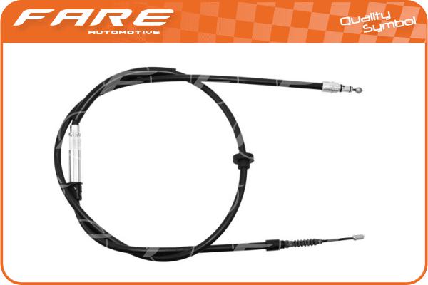 Cable Pull, parking brake (19279)