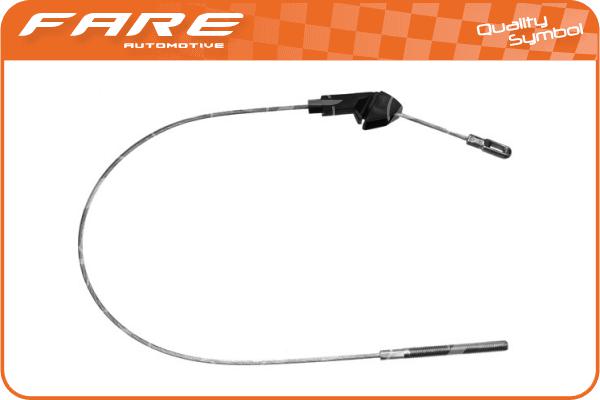 Cable Pull, parking brake (18639)