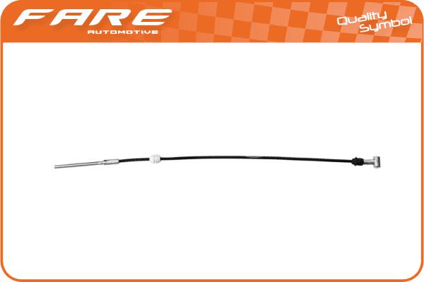 Cable Pull, parking brake (17621)