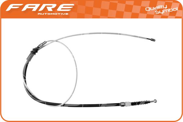 Cable Pull, parking brake (19282)
