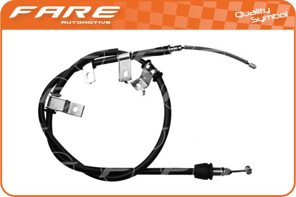 Cable Pull, parking brake (18333)