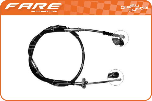 Cable Pull, parking brake (19083)