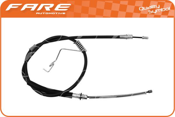 Cable Pull, parking brake (18251)
