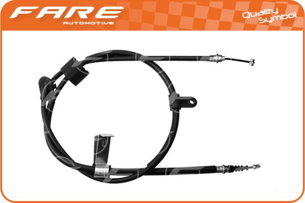 Cable Pull, parking brake (17686)