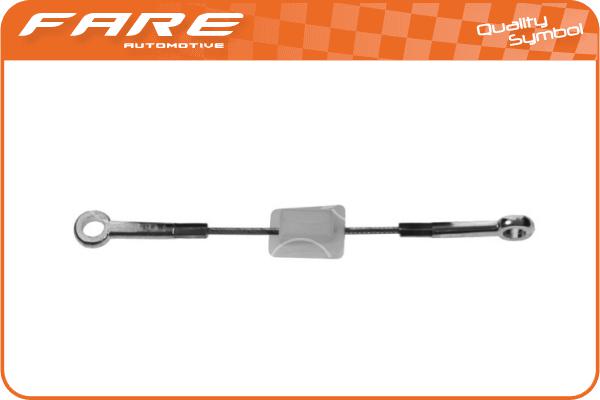 Cable Pull, parking brake (18162)