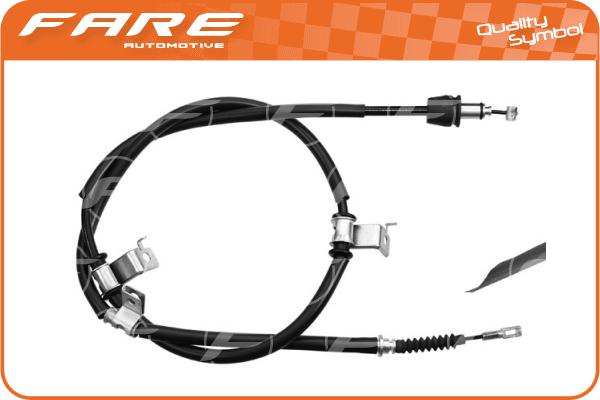 Cable Pull, parking brake (19350)