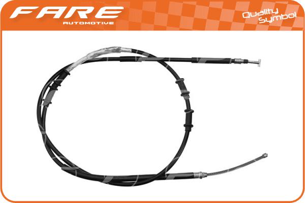 Cable Pull, parking brake (18079)