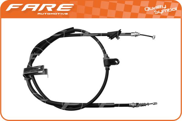 Cable Pull, parking brake (17687)