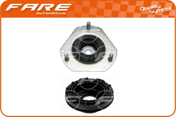 Repair Kit, suspension strut support mount (14617)