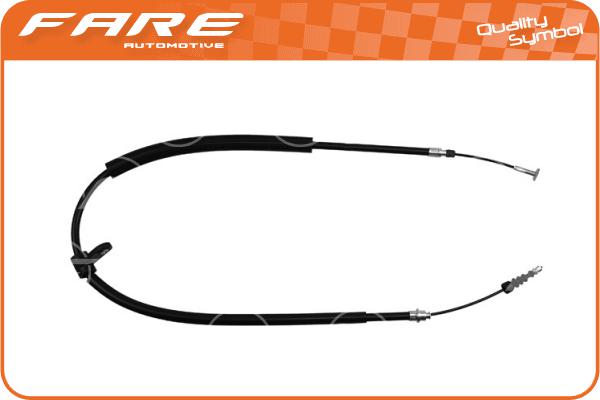 Cable Pull, parking brake (17613)