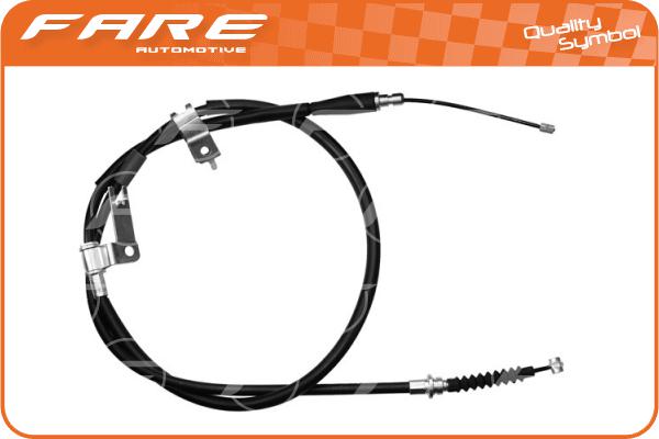 Cable Pull, parking brake (18464)