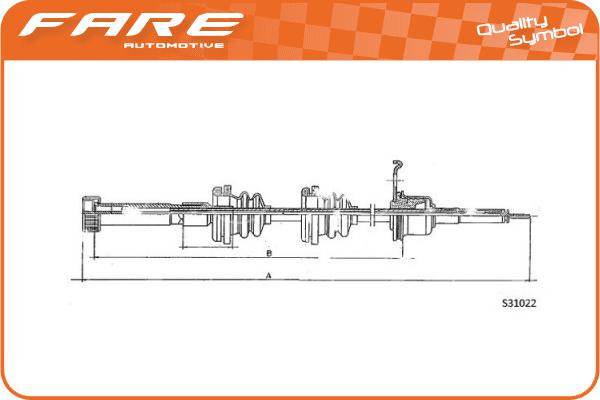 Speedometer Cable (27751)