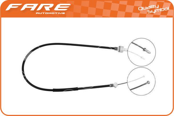 Cable Pull, clutch control (24597)