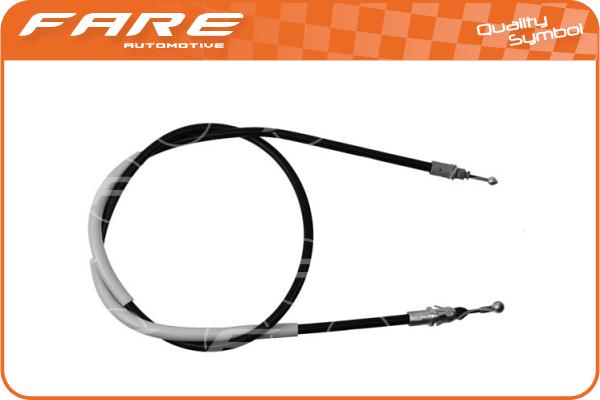 Cable Pull, parking brake (17507)