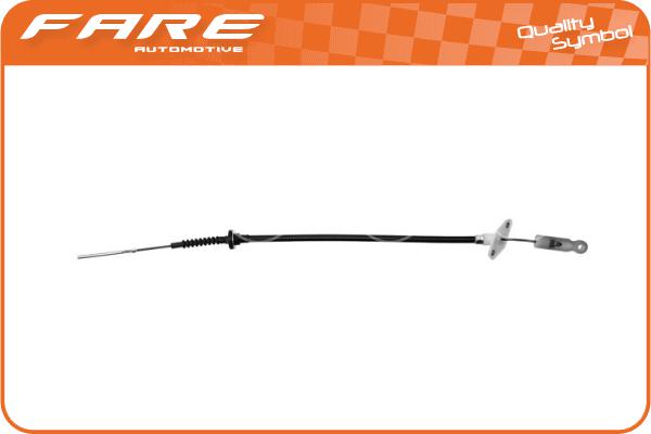 Cable Pull, clutch control (24658)