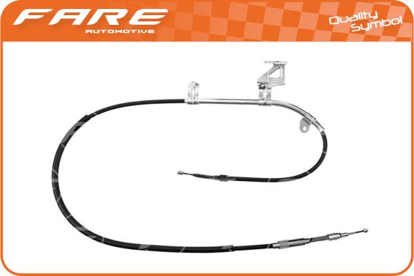 Cable Pull, parking brake (18958)