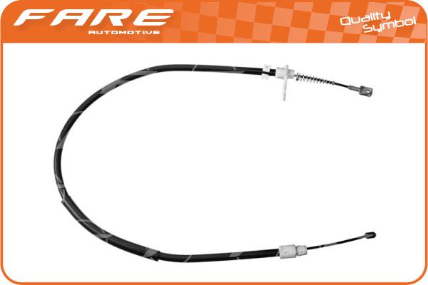Cable Pull, parking brake (17955)