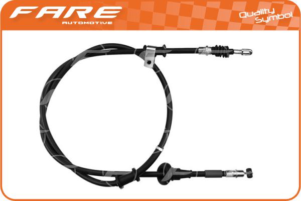 Cable Pull, parking brake (18509)