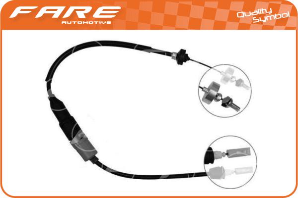 Cable Pull, clutch control (24359)