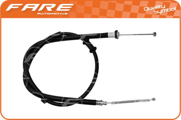 Cable Pull, parking brake (18140)