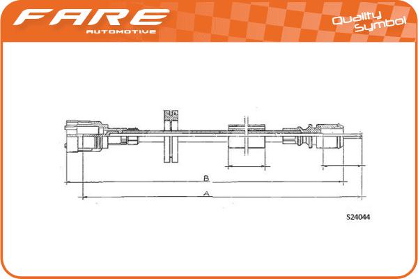 Speedometer Cable (27705)