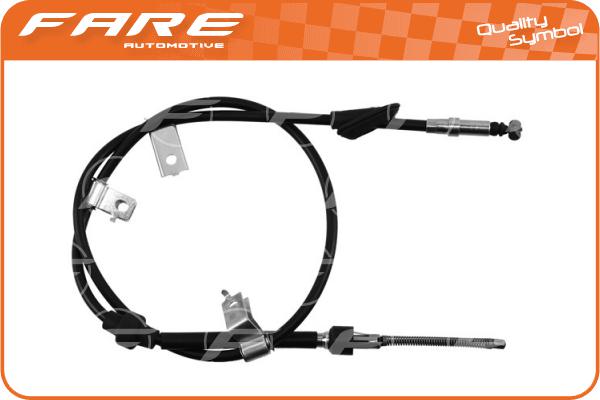 Cable Pull, parking brake (18410)