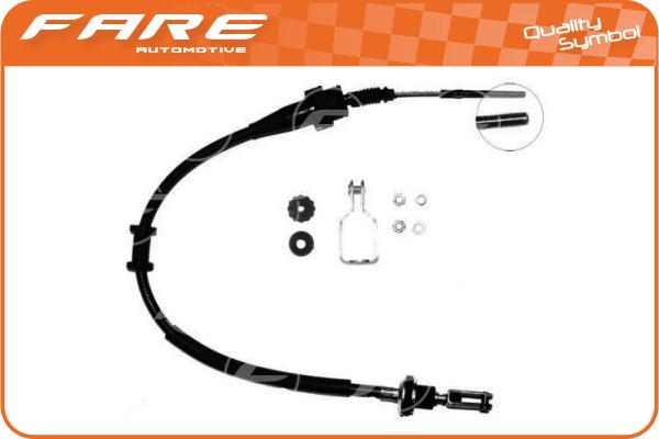 Cable Pull, clutch control (24682)