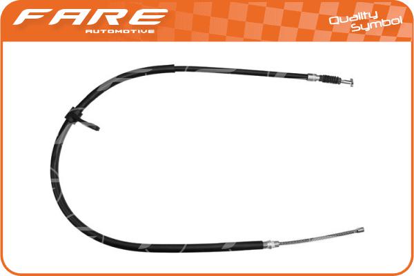 Cable Pull, parking brake (18080)