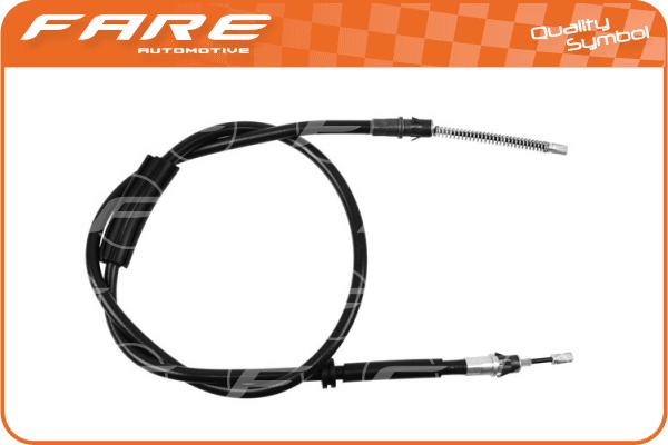 Cable Pull, parking brake (18210)