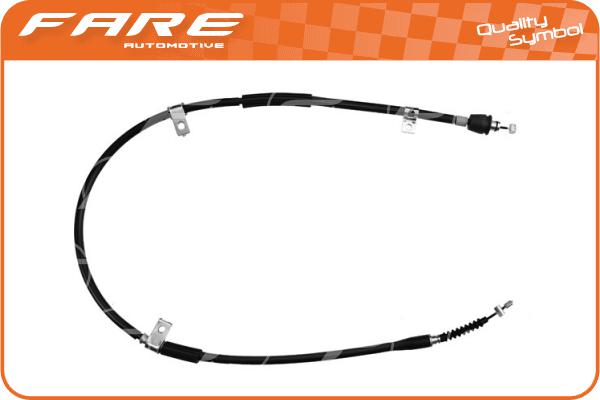 Cable Pull, parking brake (18345)