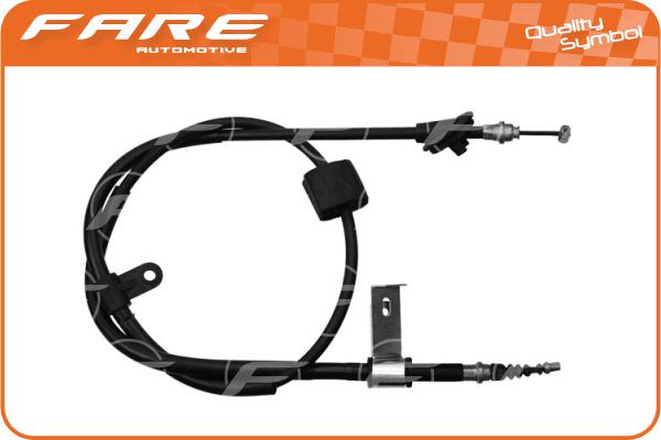 Cable Pull, parking brake (17688)