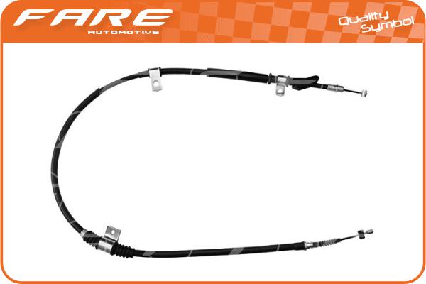 Cable Pull, parking brake (18329)