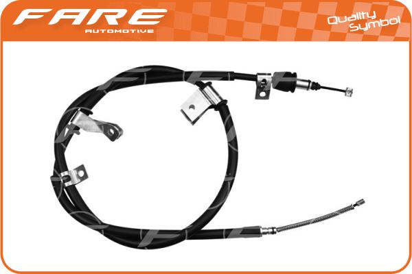 Cable Pull, parking brake (18350)