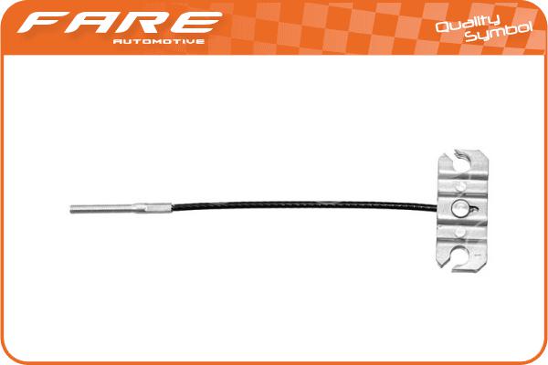 Cable Pull, parking brake (18970)