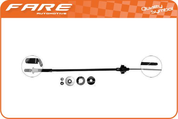 Cable Pull, clutch control (24752)