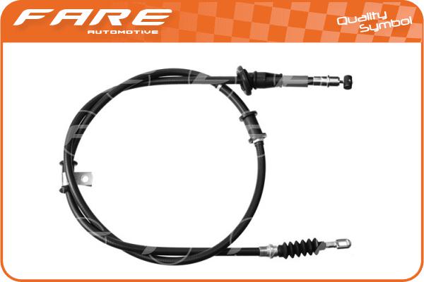 Cable Pull, parking brake (18503)