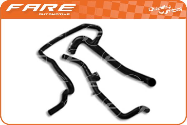 Hose, heat exchanger (heating) (32109)