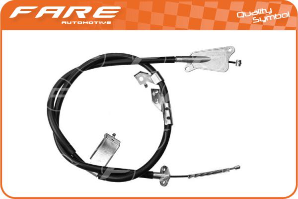 Cable Pull, parking brake (18572)