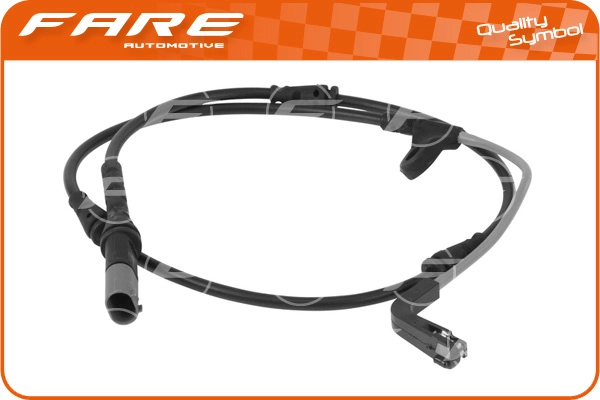 Warning Contact, brake pad wear (9745)