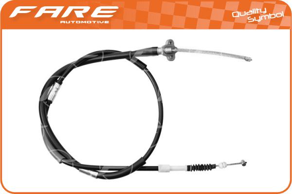 Cable Pull, parking brake (19054)