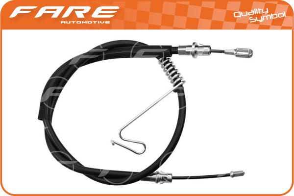 Cable Pull, parking brake (18279)