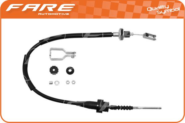 Cable Pull, clutch control (24683)