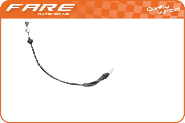 Cable Pull, clutch control (24462)